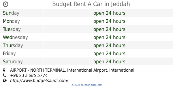 Budget rent a car jeddah